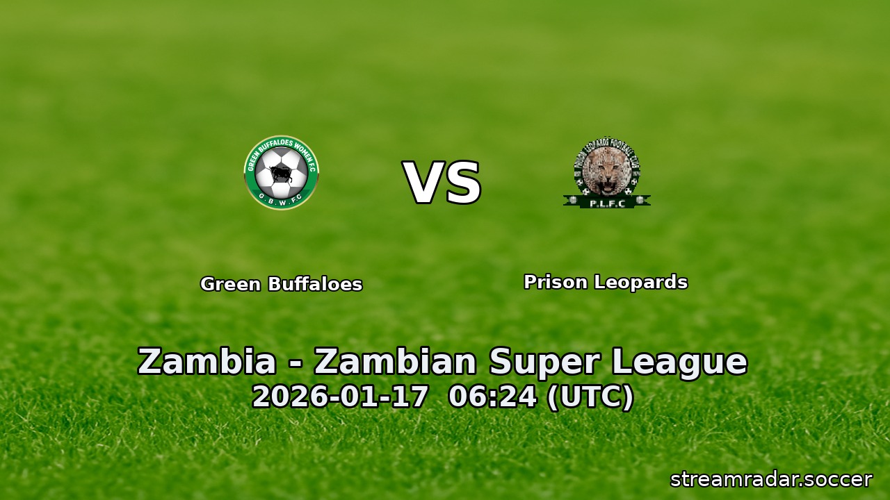 Green Buffaloes vs Prison Leopards