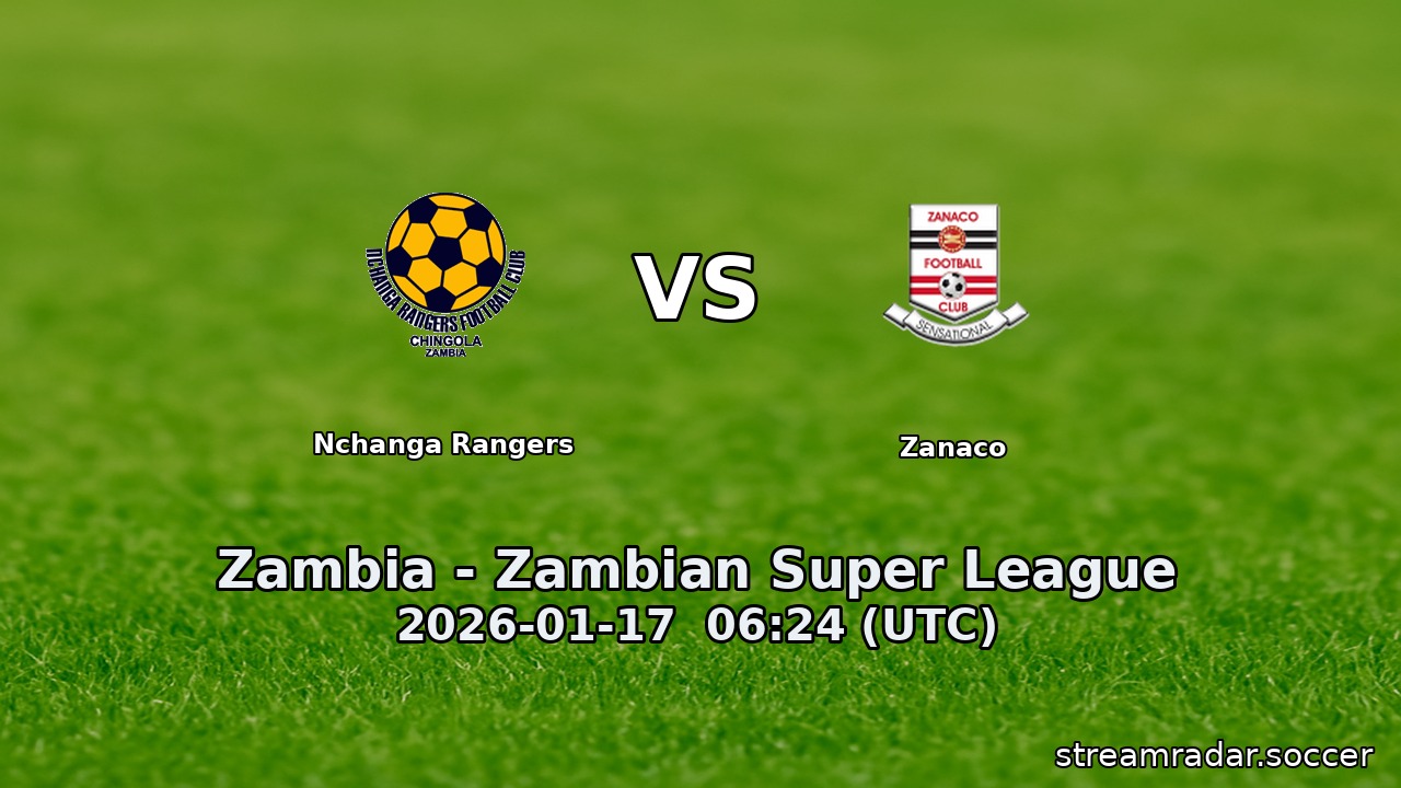 Nchanga Rangers vs Zanaco