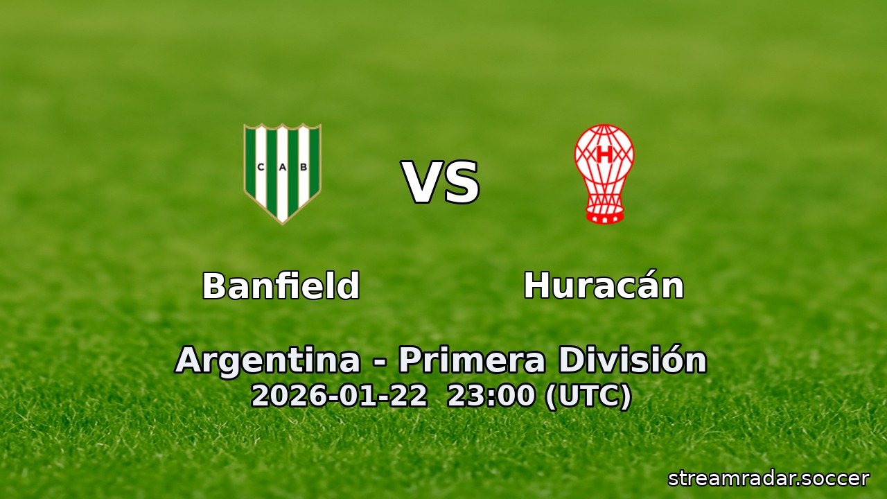 Banfield vs Huracán