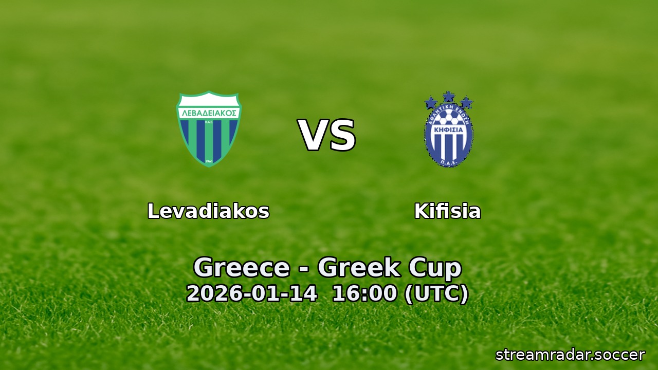 Levadiakos vs Kifisia