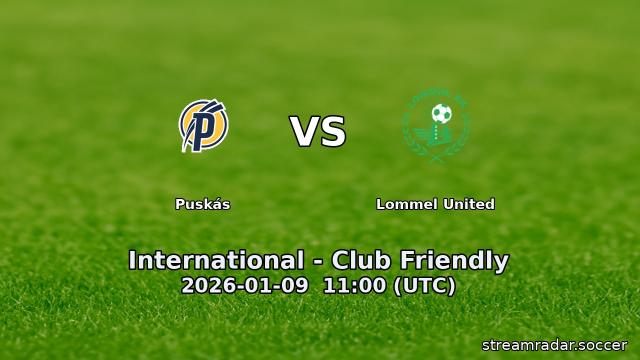 Puskás vs Lommel United