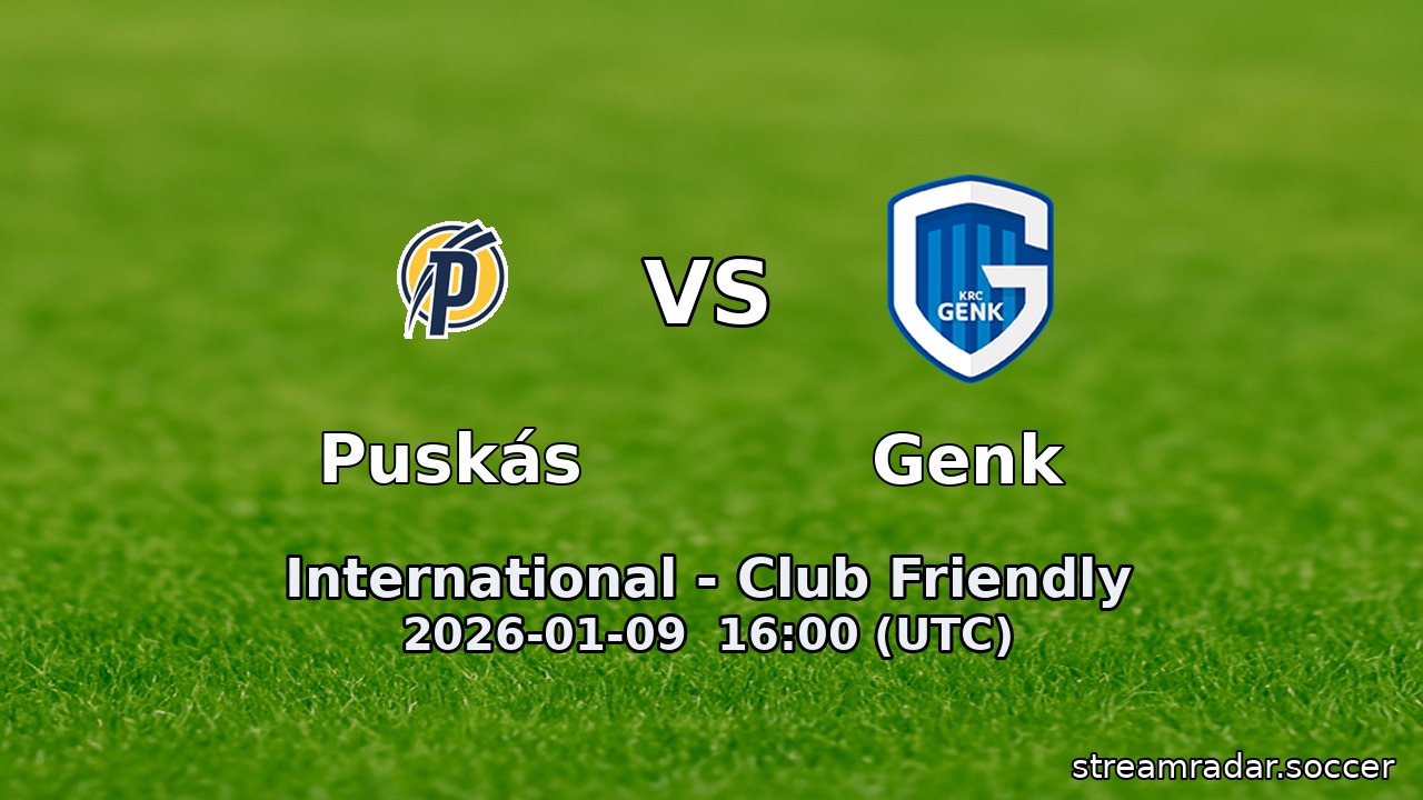 Puskás vs Genk