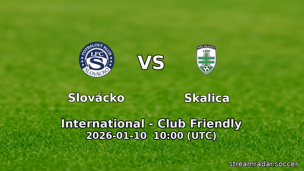 Slovácko vs Skalica