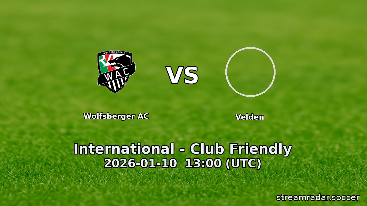 Wolfsberger AC vs Velden
