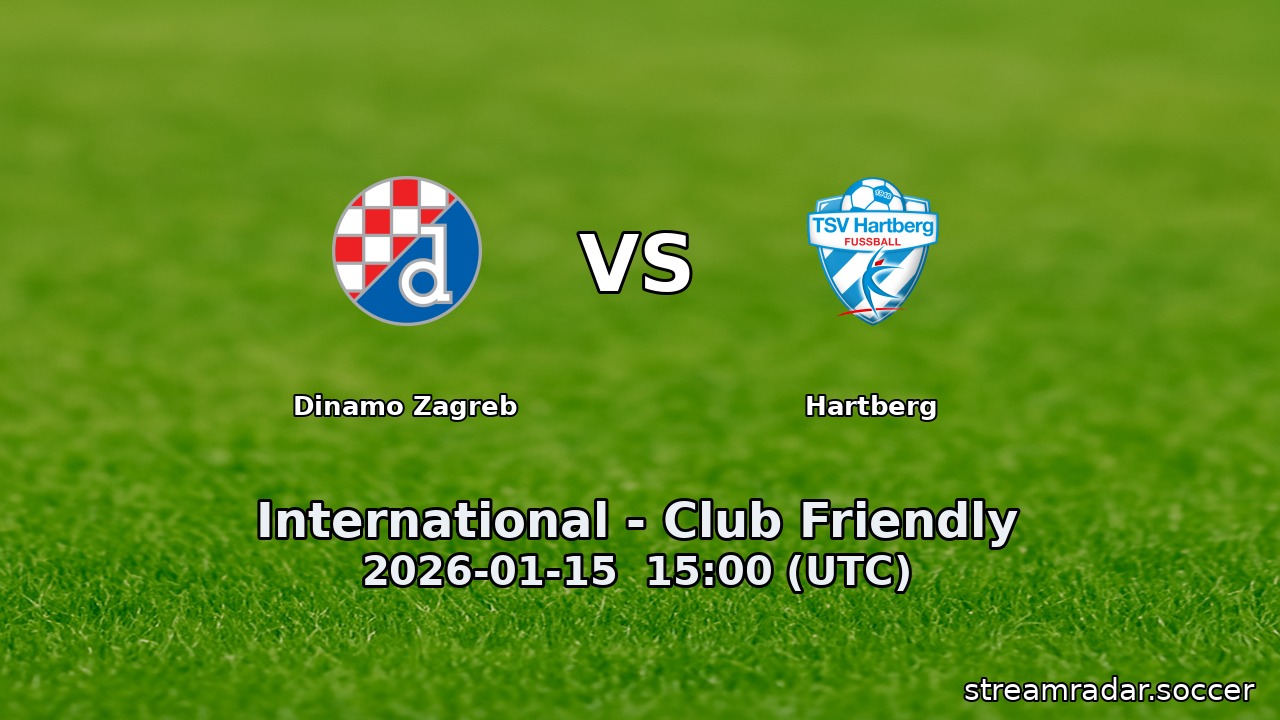 Dinamo Zagreb vs Hartberg