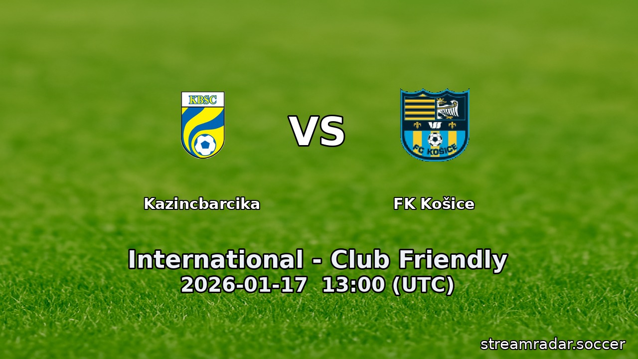 Kazincbarcika vs FK Košice