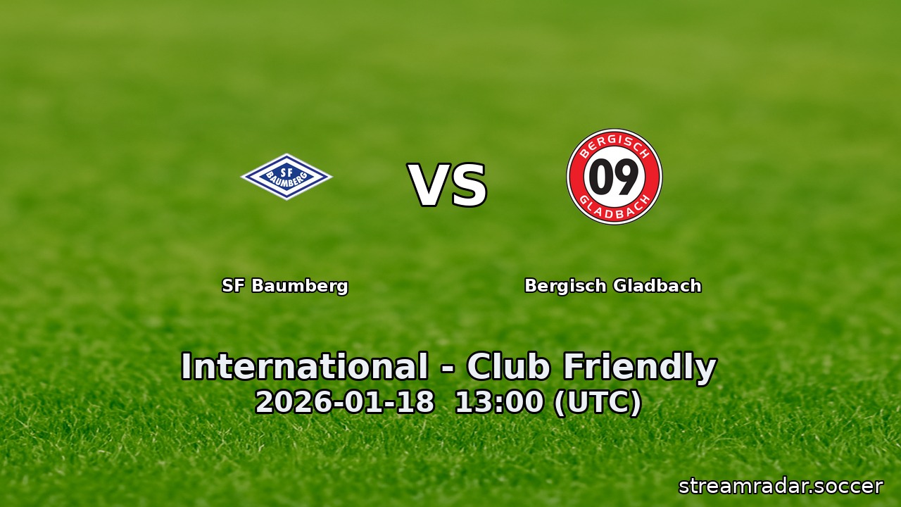 SF Baumberg vs Bergisch Gladbach