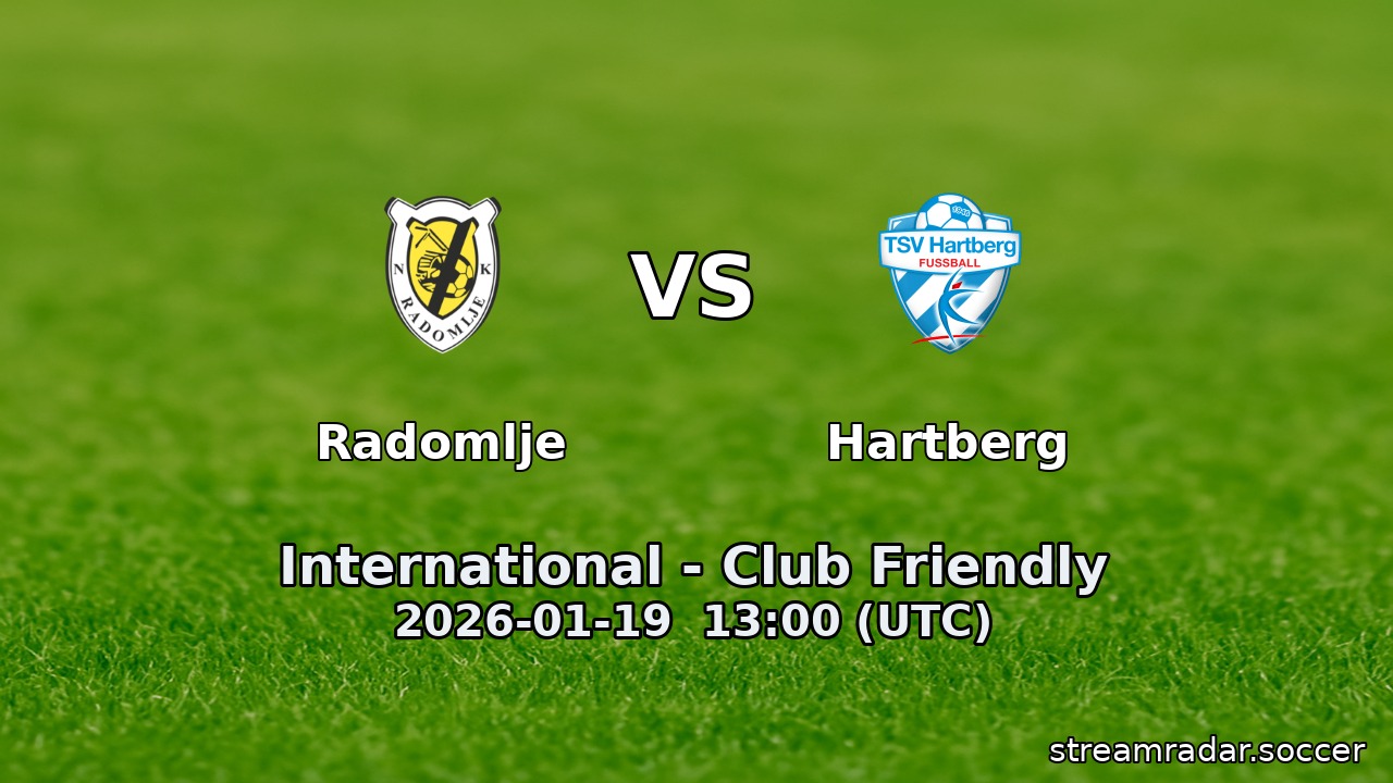 Radomlje vs Hartberg