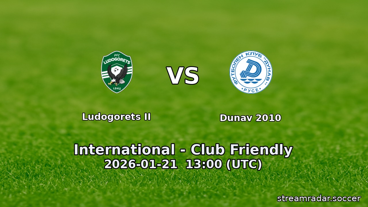Ludogorets II vs Dunav 2010