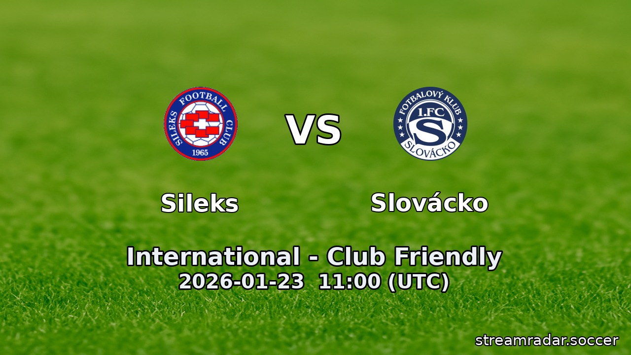 Slovácko vs Sileks