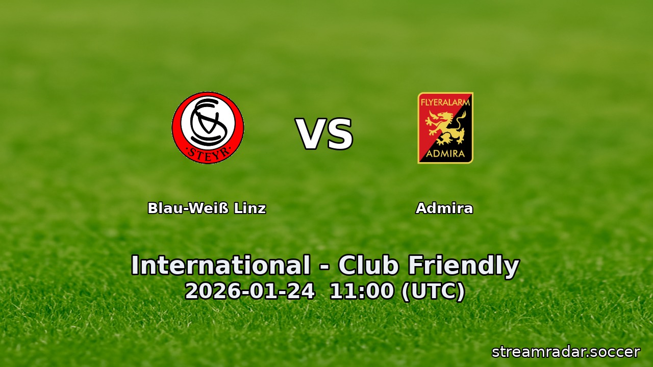 Blau-Weiß Linz vs Admira