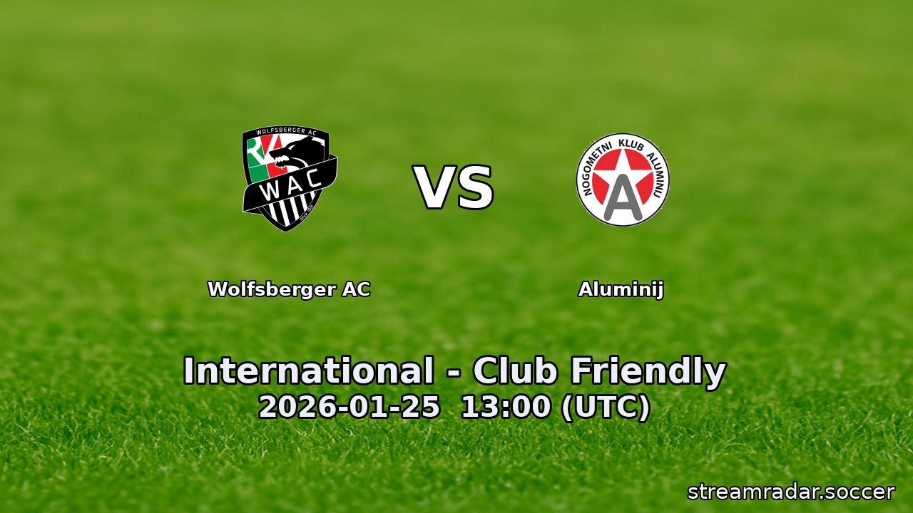 Wolfsberger AC vs Aluminij