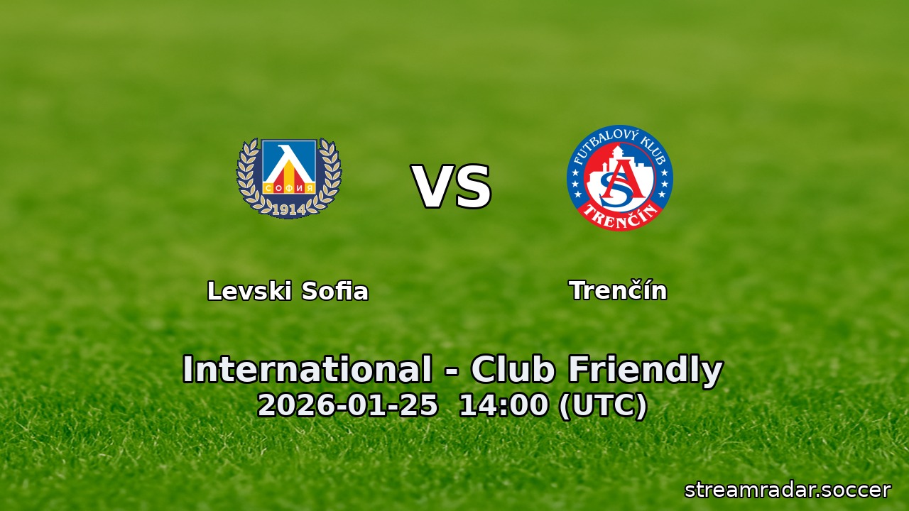Levski Sofia vs Trenčín