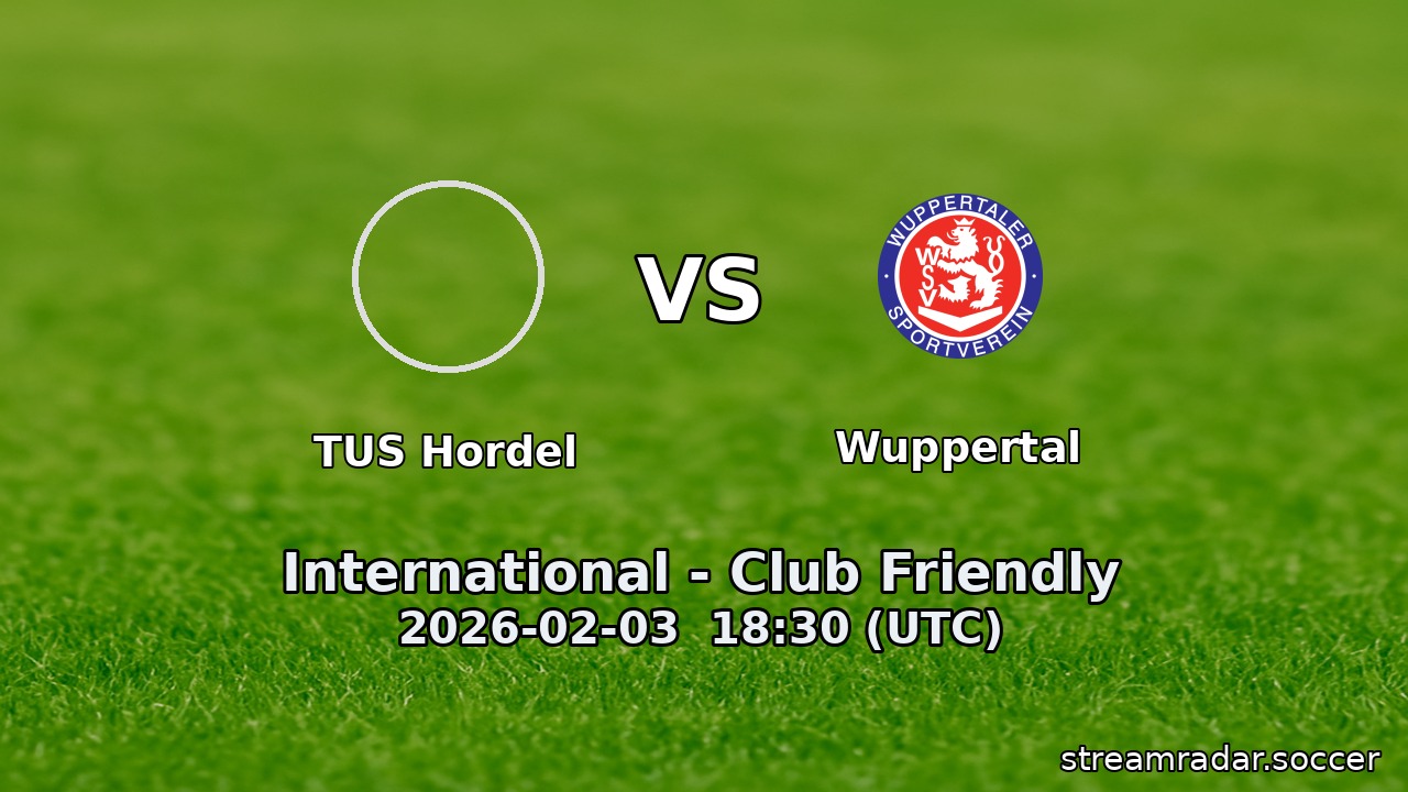 TUS Hordel vs Wuppertal