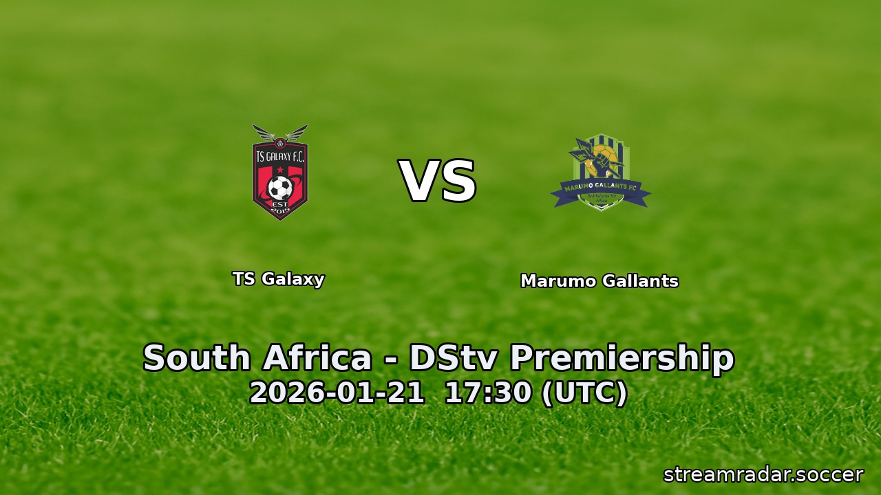 TS Galaxy vs Marumo Gallants