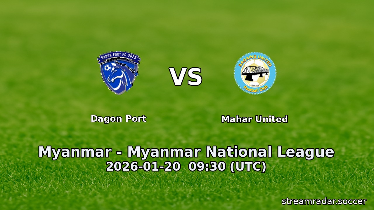 Dagon Port vs Mahar United