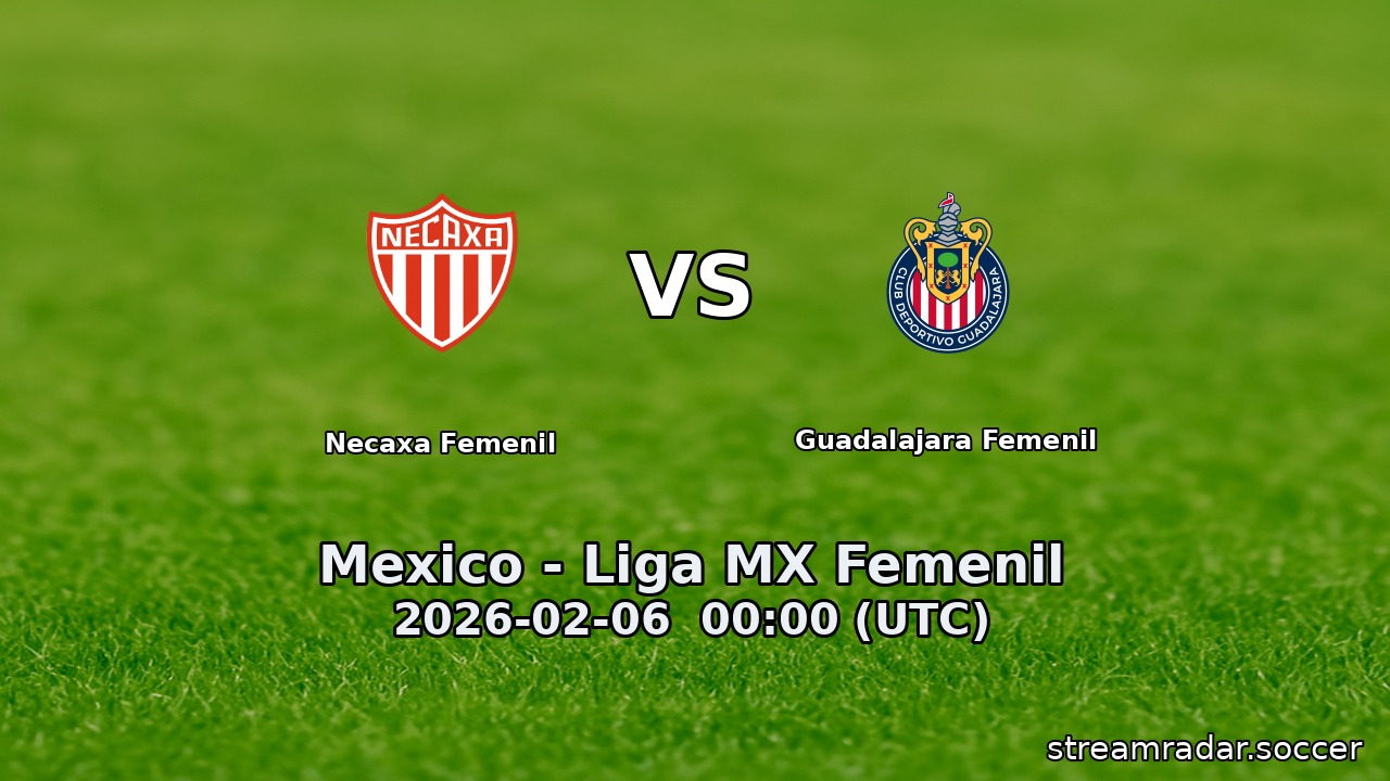 Necaxa Femenil vs Guadalajara Femenil