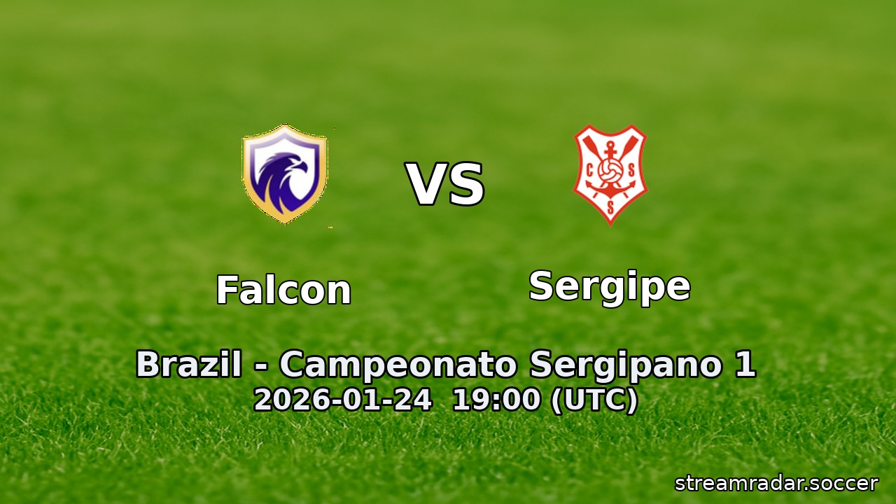 Falcon vs Sergipe