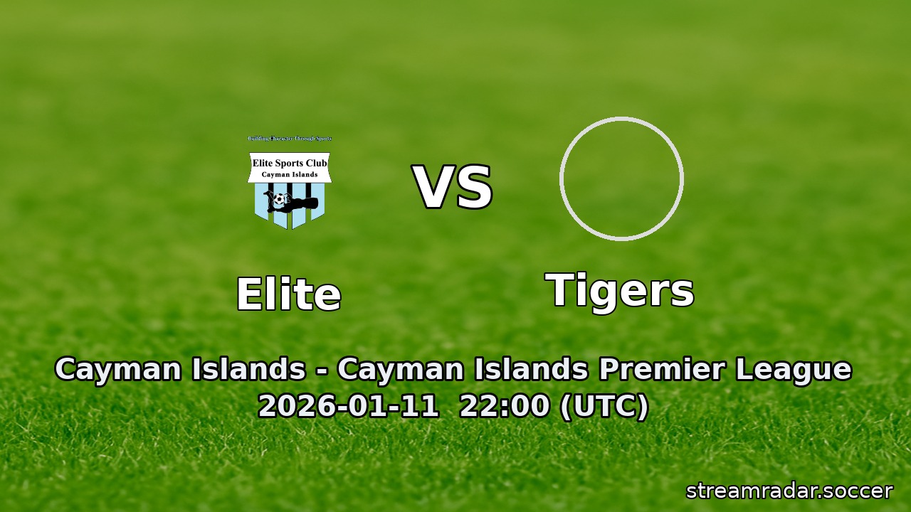 Elite vs Tigers