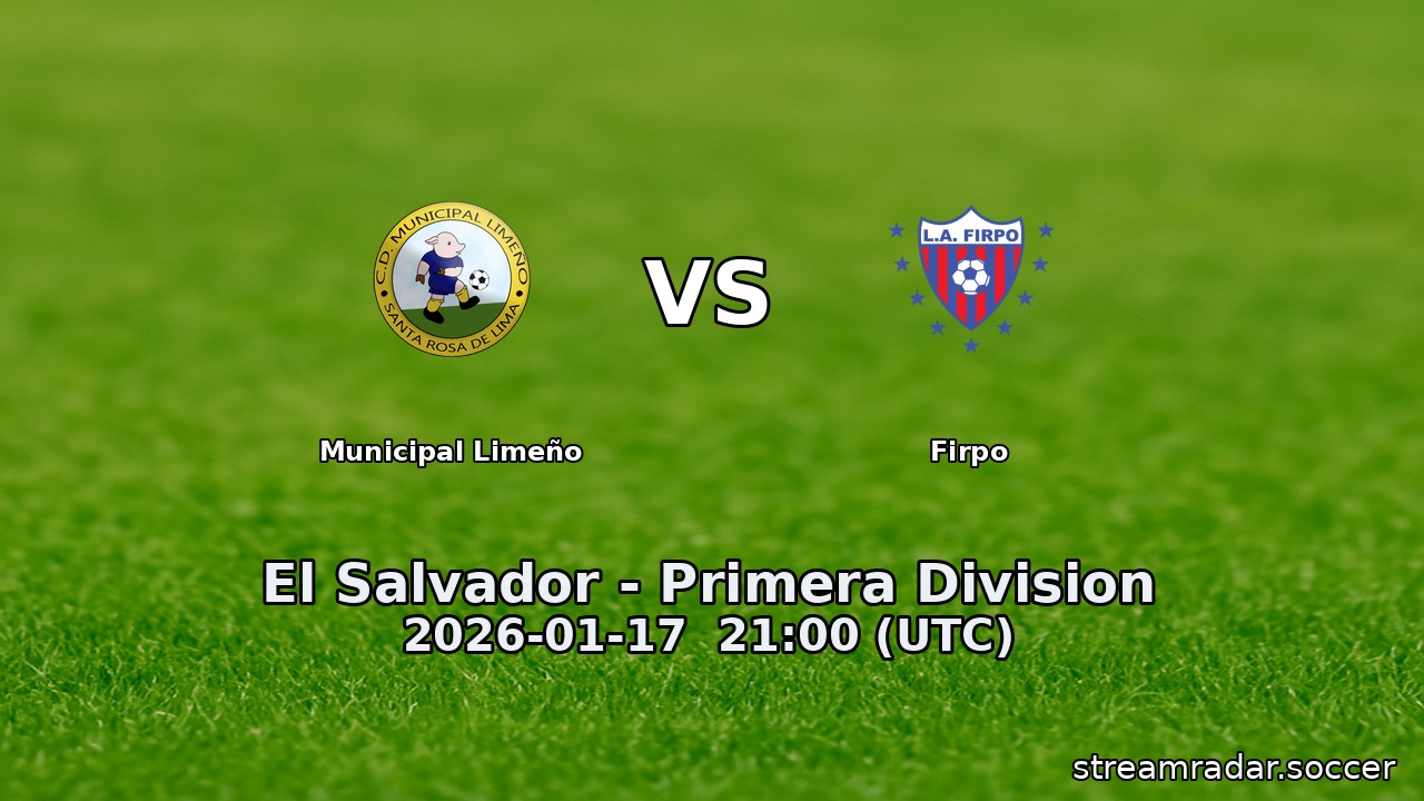 Firpo vs Municipal Limeño
