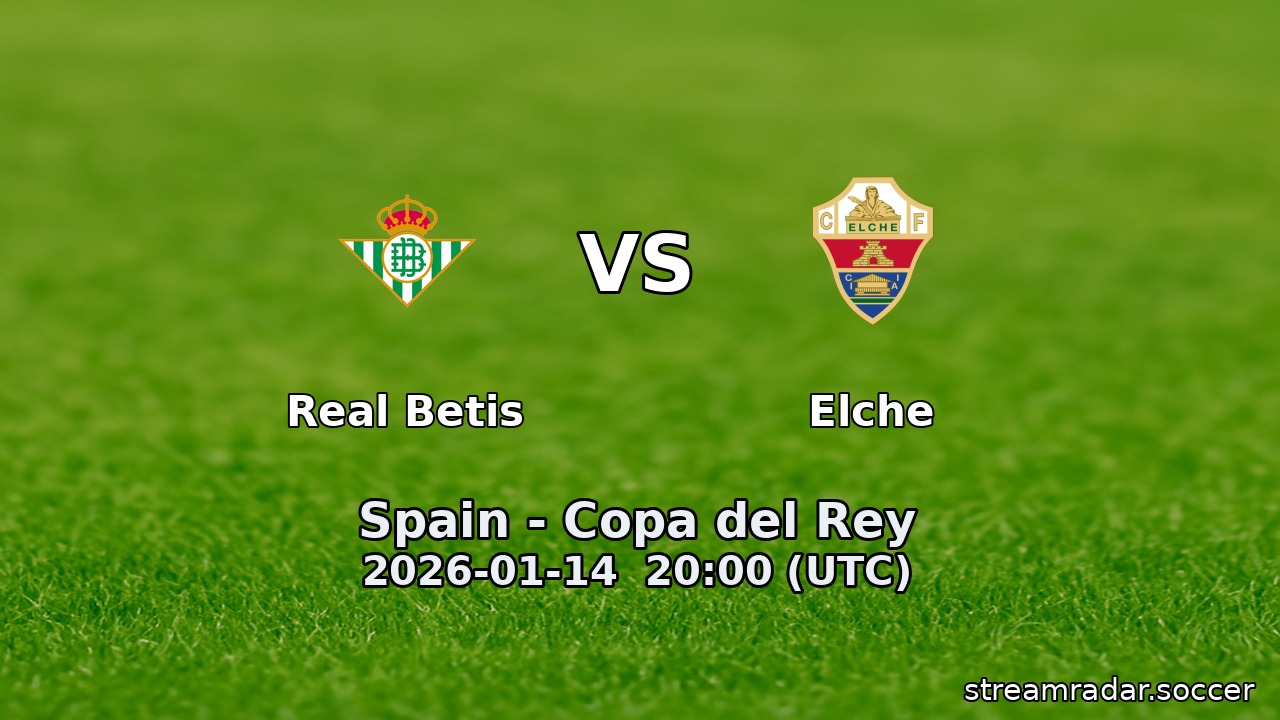 Real Betis vs Elche