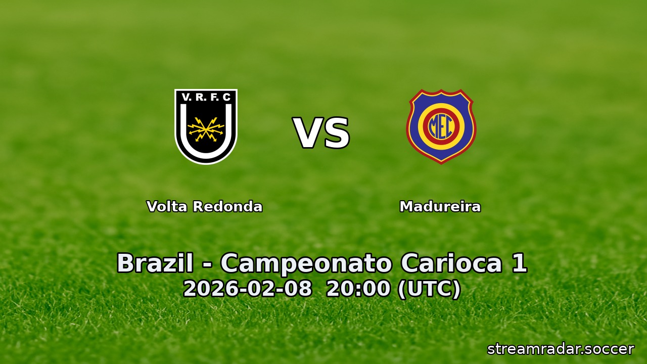 Volta Redonda vs Madureira