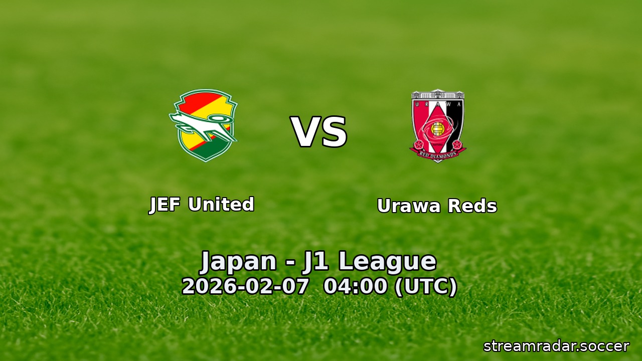 JEF United vs Urawa Reds