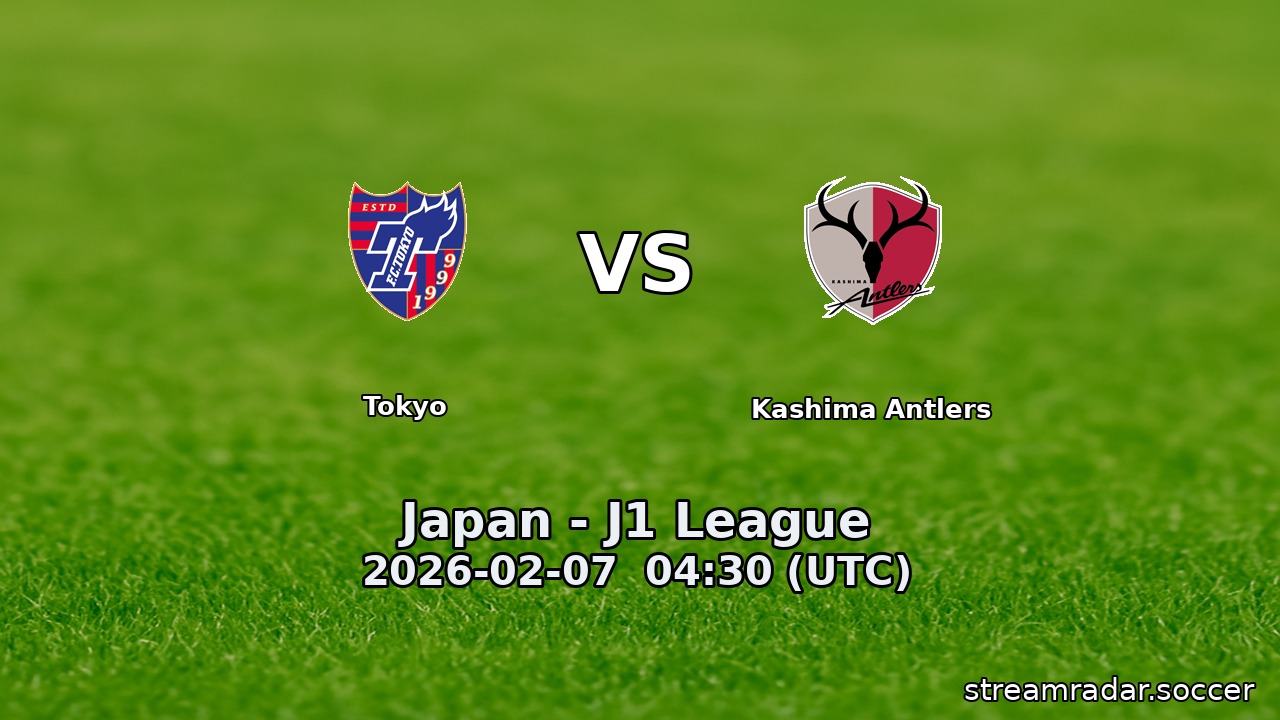 Tokyo vs Kashima Antlers