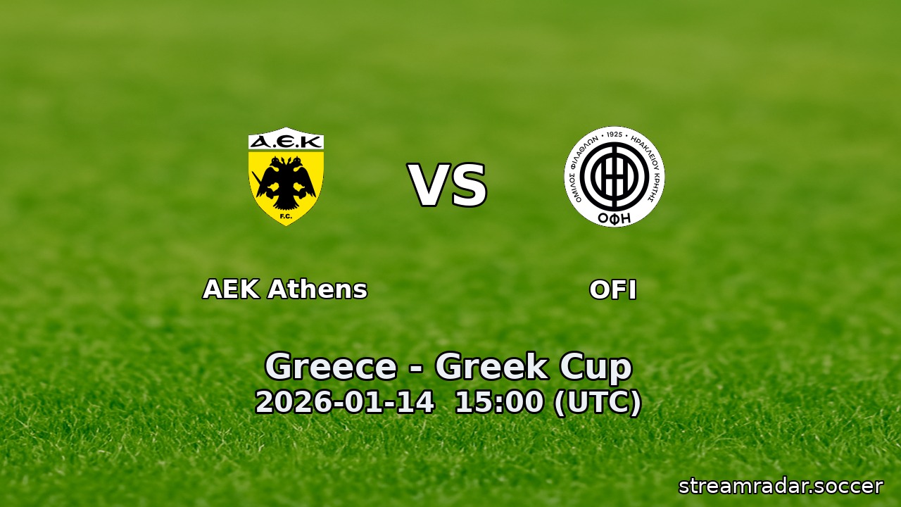 AEK Athens vs OFI