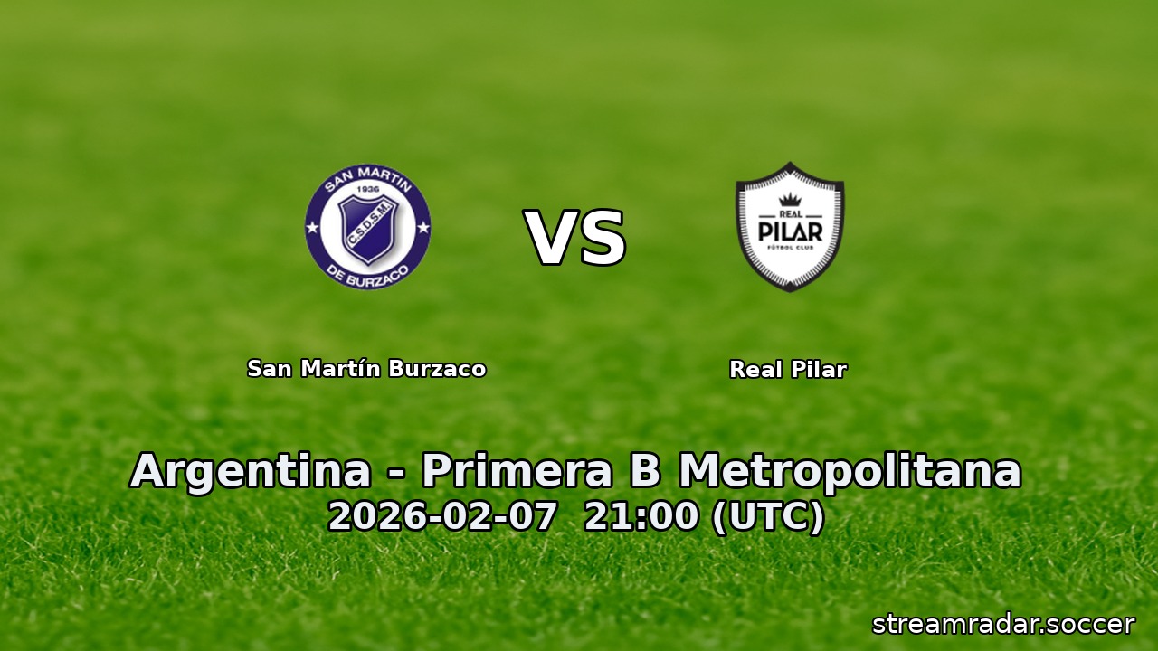 San Martín Burzaco vs Real Pilar