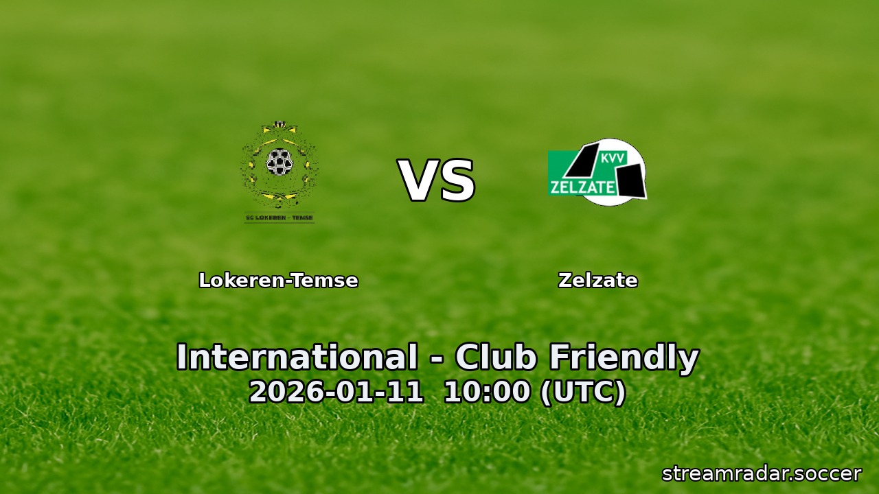 Lokeren-Temse vs Zelzate