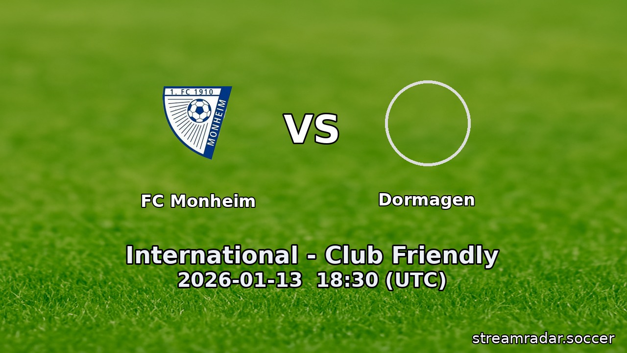 FC Monheim vs Dormagen