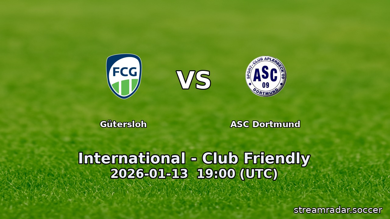 Gütersloh vs ASC Dortmund
