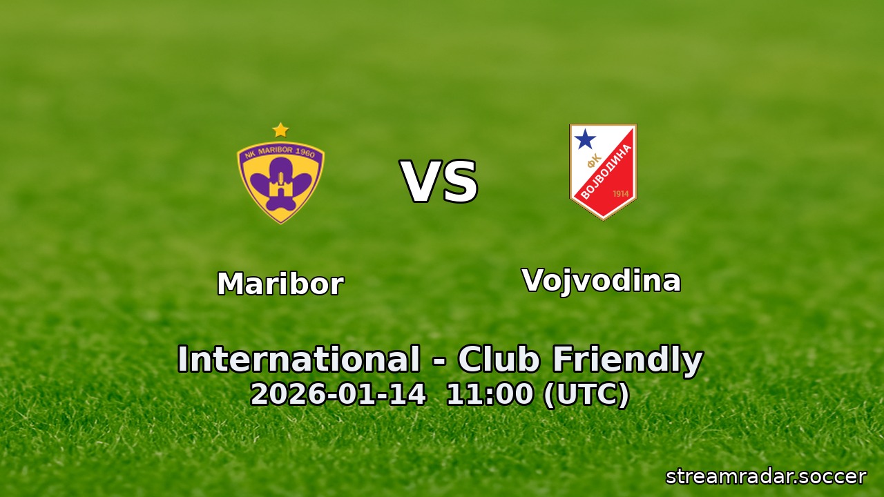 Maribor vs Vojvodina