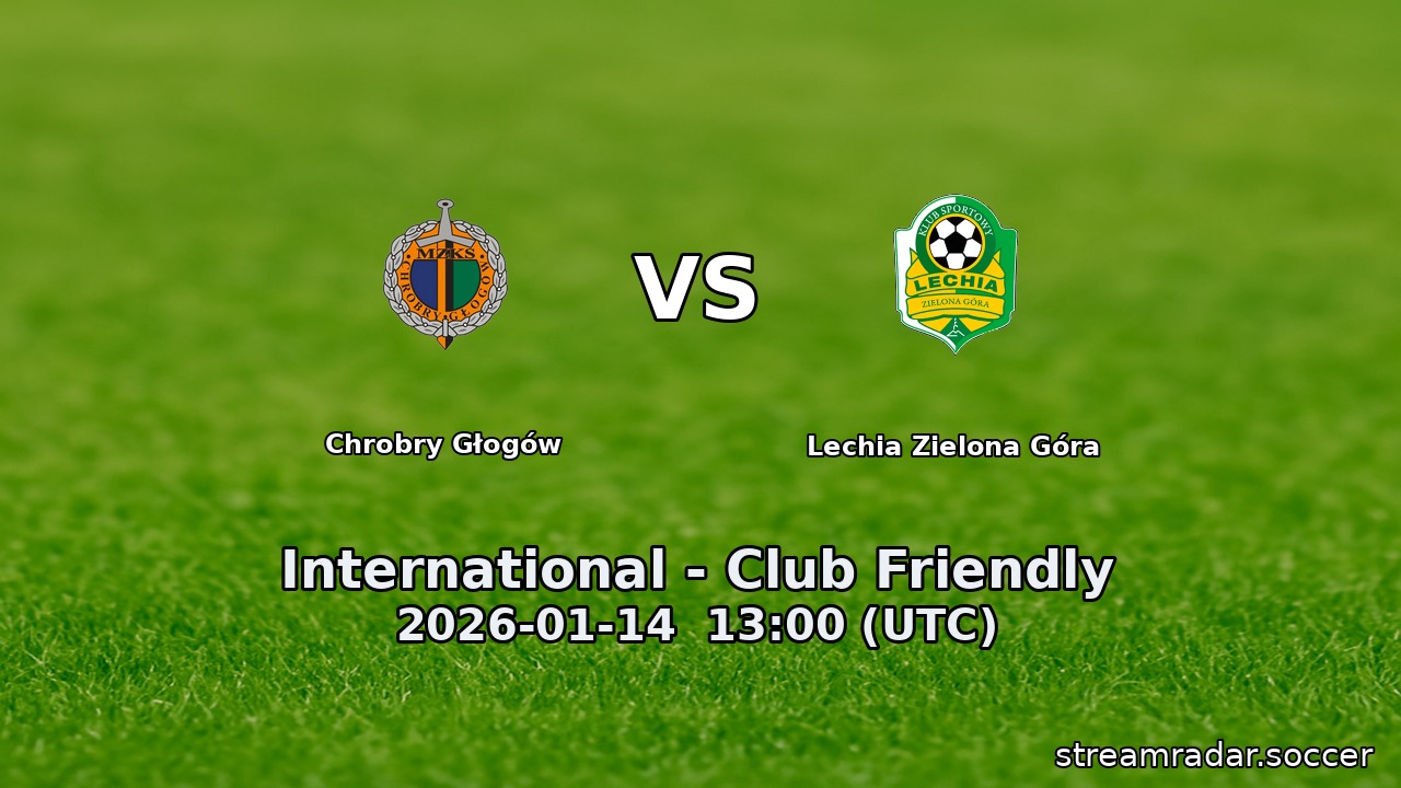 Chrobry Głogów vs Lechia Zielona Góra