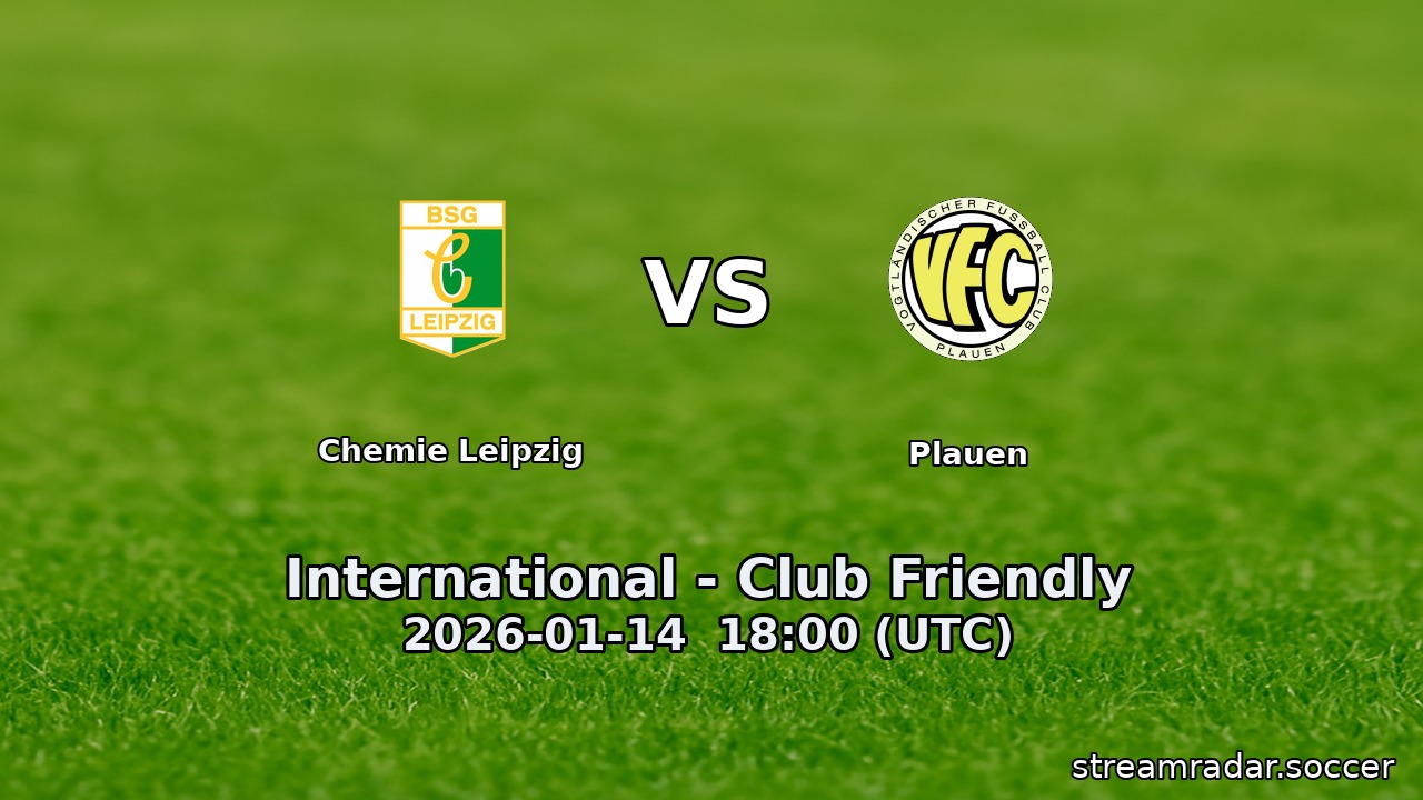 Chemie Leipzig vs Plauen