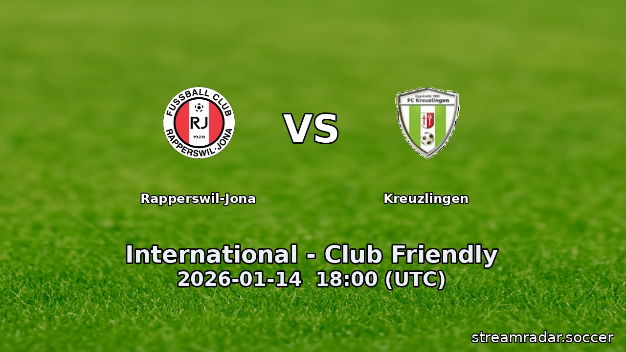 Rapperswil-Jona vs Kreuzlingen