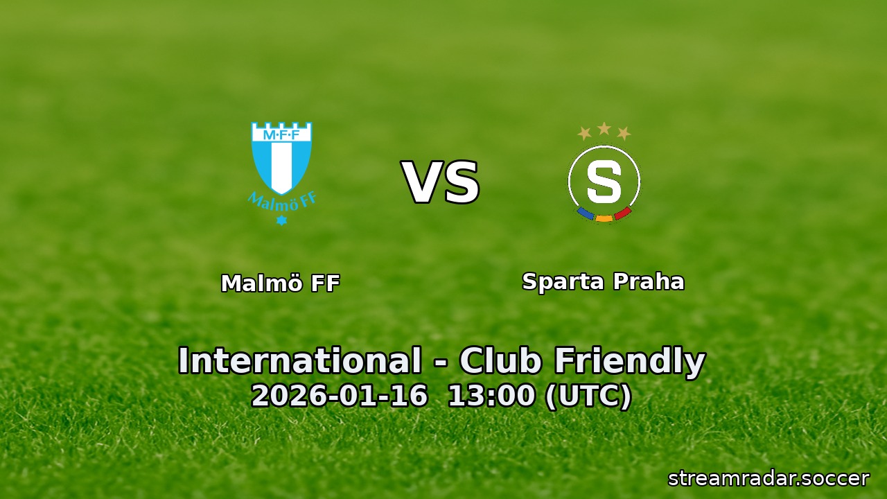 Malmö FF vs Sparta Praha