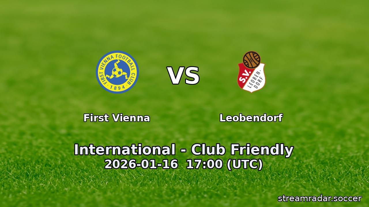 First Vienna vs Leobendorf