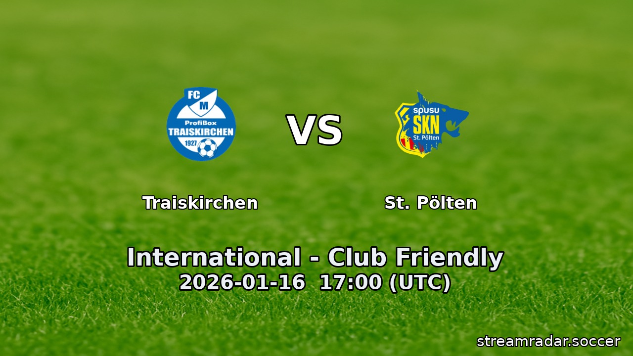 Traiskirchen vs St. Pölten