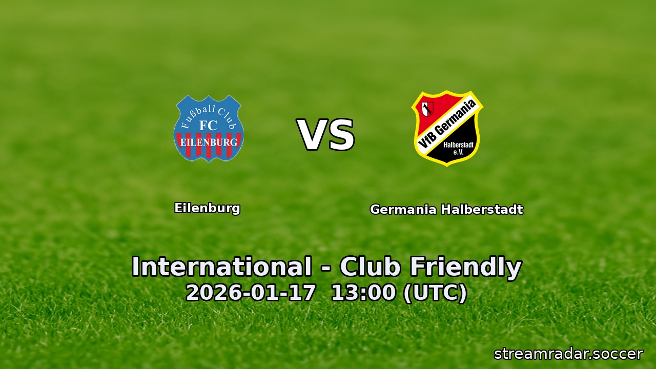 Eilenburg vs Germania Halberstadt