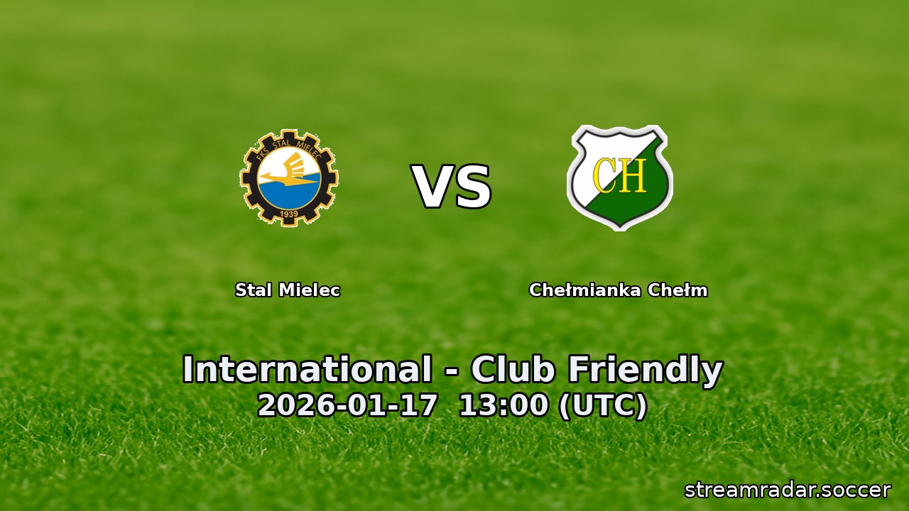 Stal Mielec vs Chełmianka Chełm
