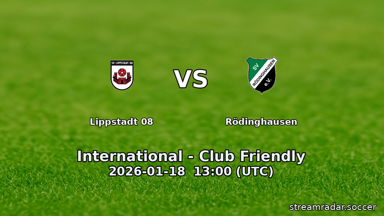 Lippstadt 08 vs Rödinghausen