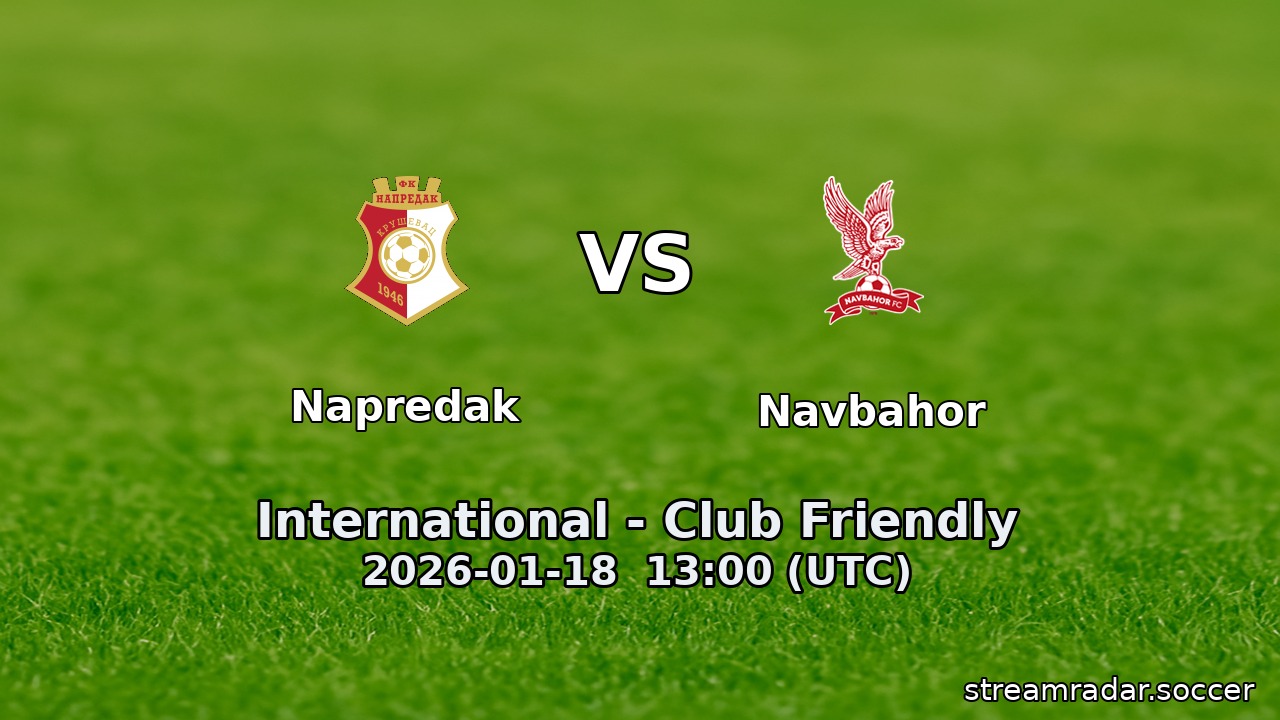 Napredak vs Navbahor