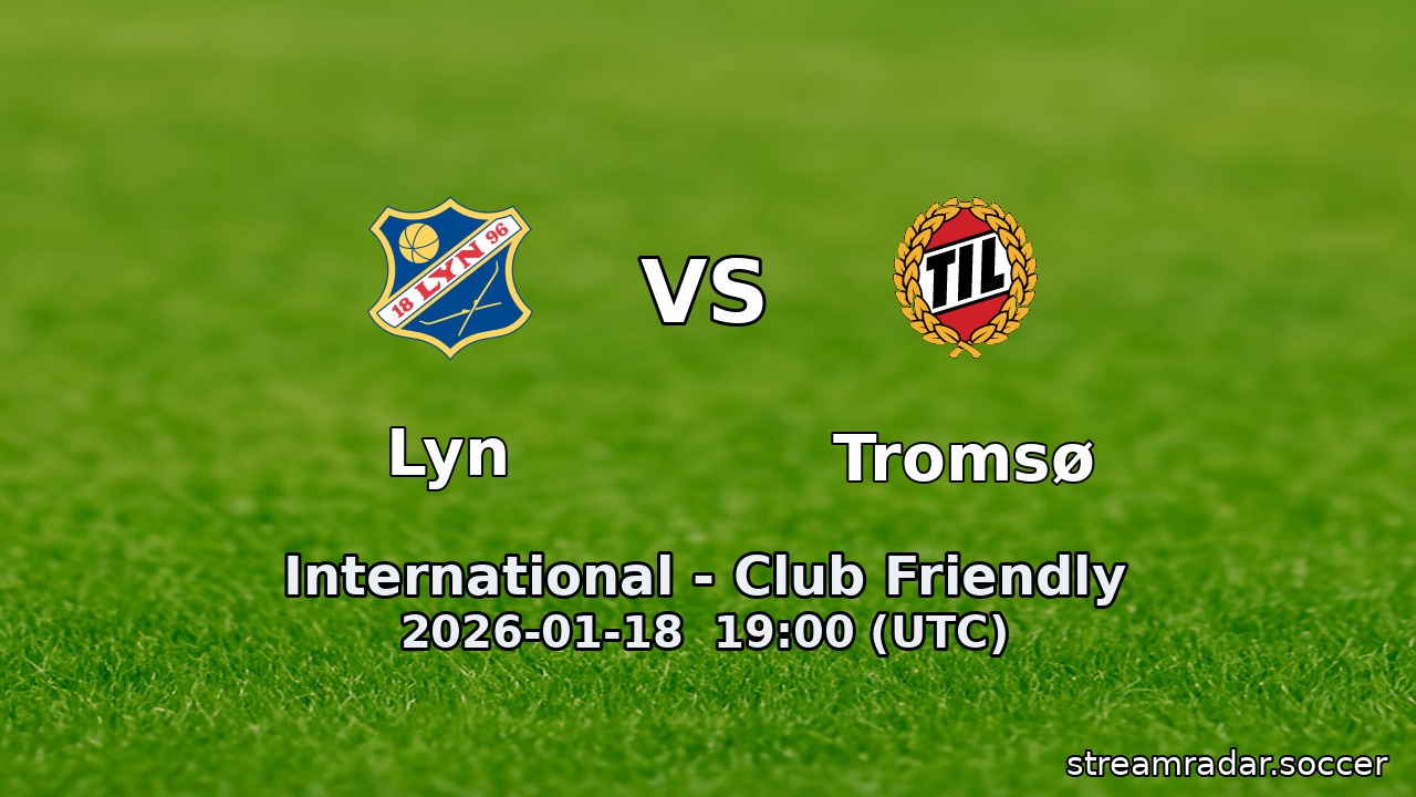 Lyn vs Tromsø
