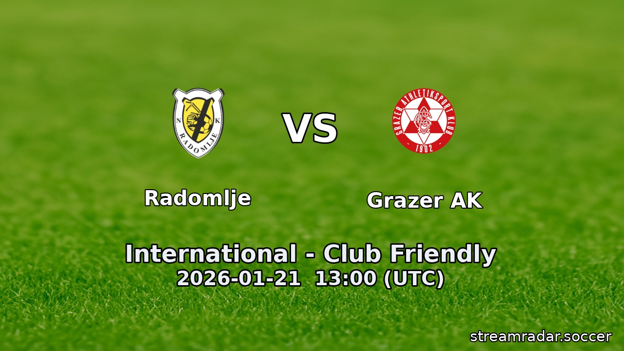 Radomlje vs Grazer AK