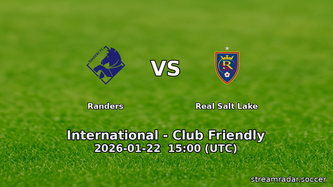 Randers vs Real Salt Lake