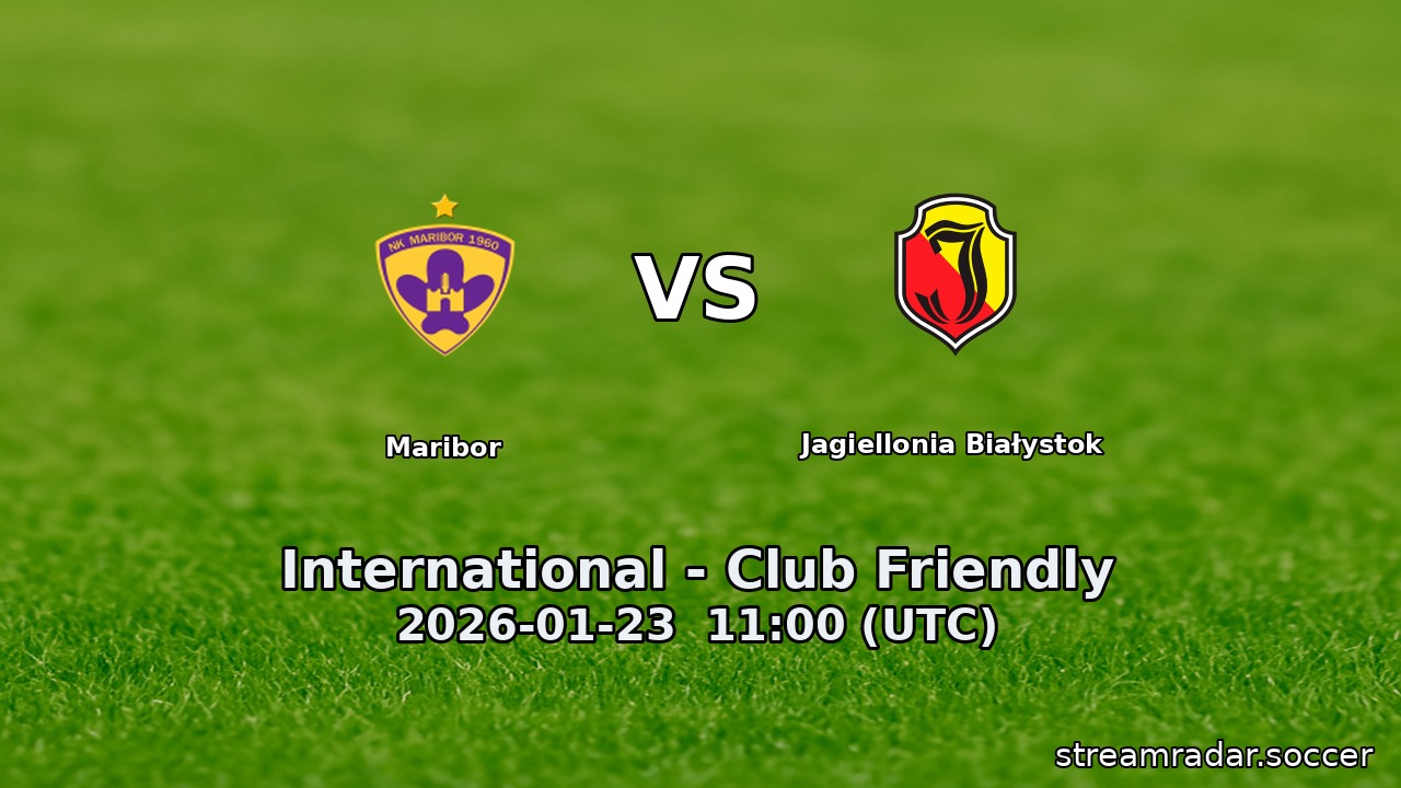 Maribor vs Jagiellonia Białystok