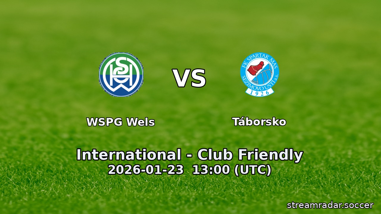 WSPG Wels vs Táborsko