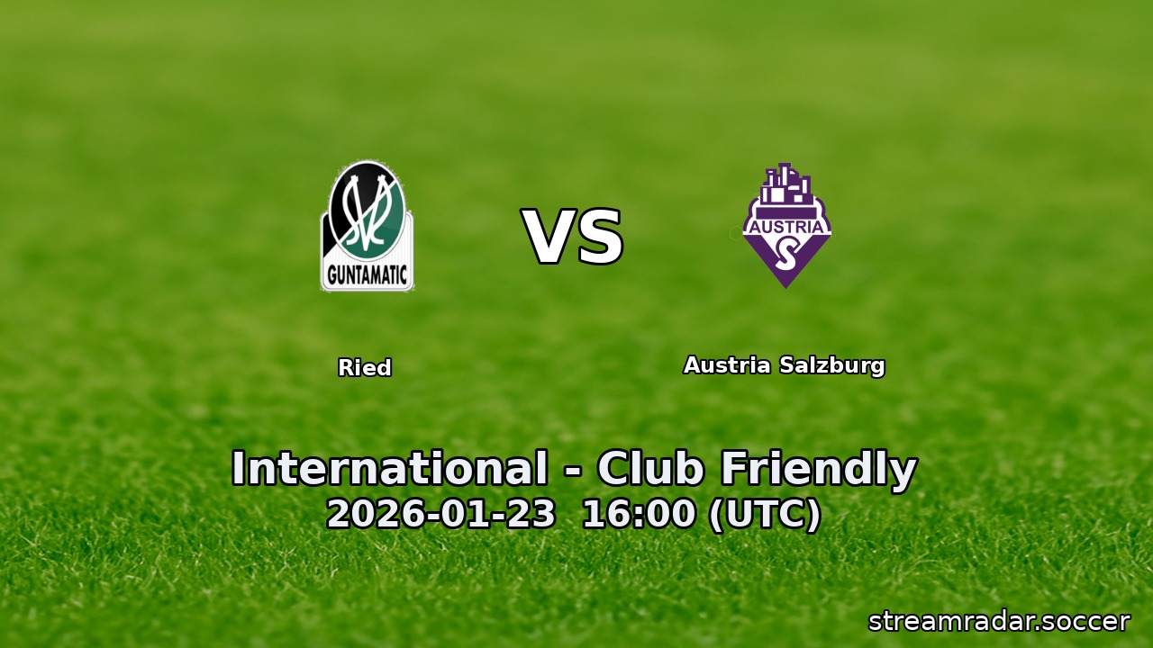 Ried vs Austria Salzburg
